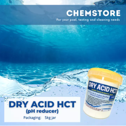 Dry Acid HCT, Dry Acid, pH reducer, pH down, muriatic acid, muriatic acid substitute, Chemstore, Chemstore PH, Philippines