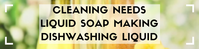 Cleaning needs, Soap making, Dishwashing liquid, Liquid soap making, bar soap making, Chemstore Chemstore PH, Philippines